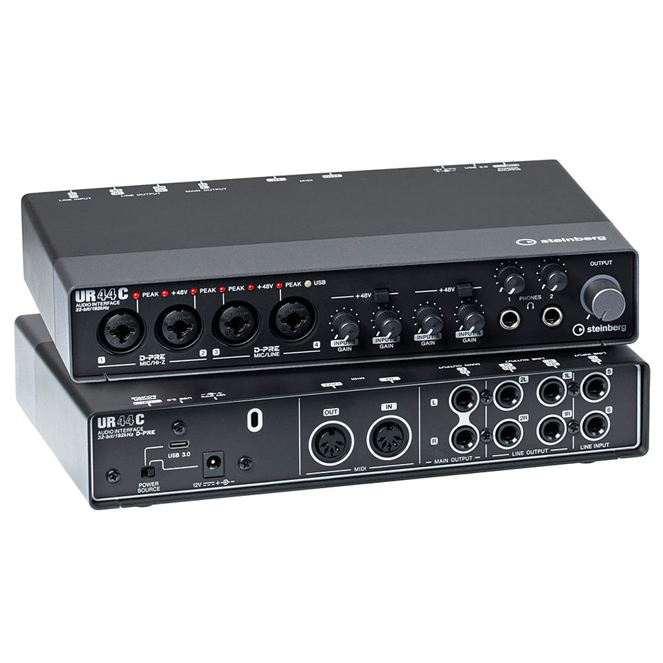 Steinberg UR44 Audio Interface – Audiomisr™